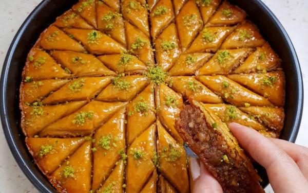 طرز تهیه باقلوا لبنانی مخصوص